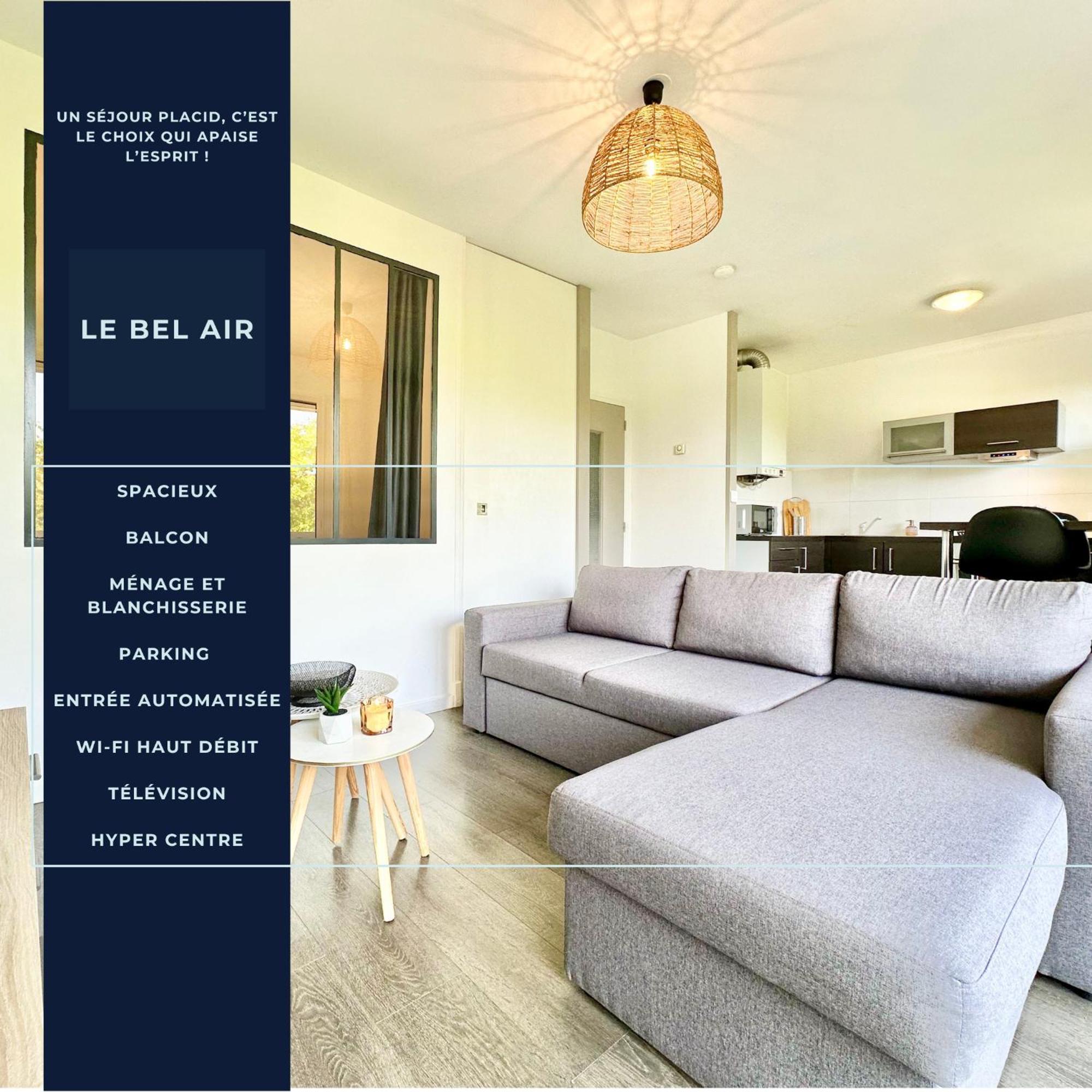 Le Bel Air - Coeur De Ville - Parking & Balcon Mont-de-Marsan Exterior photo